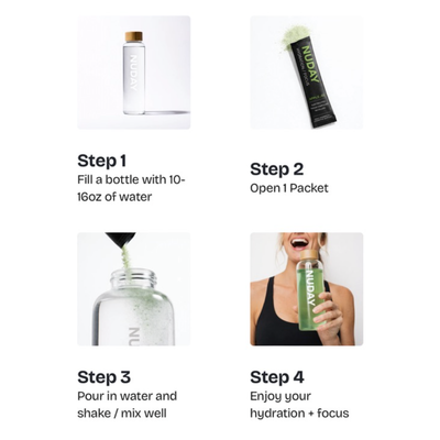 Nuday Hydration + Focus Mix