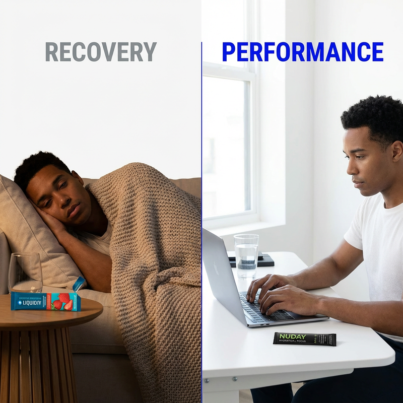 9. NUDAY Is Built For Performance. Others For Recovery.